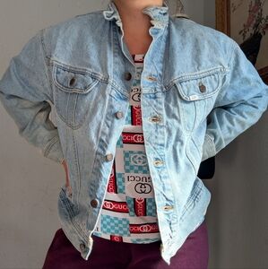 Vintage 70s/ 80s Lee Light Blue Denim Jacket